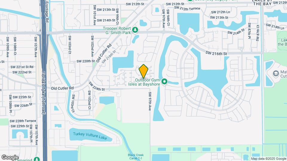 9802 SW 222nd Terrace Map and Location Details