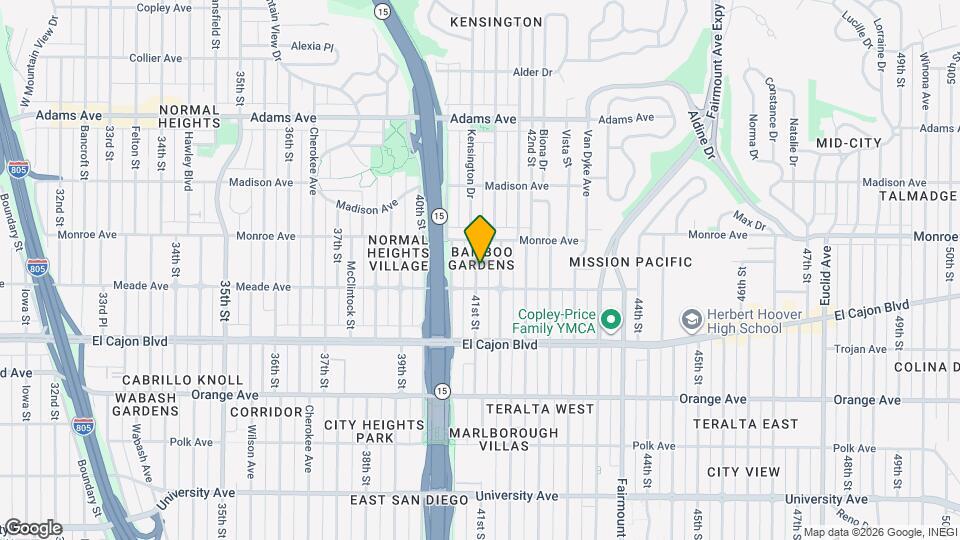 4431 41st St, Unit 1 Map and Location Details