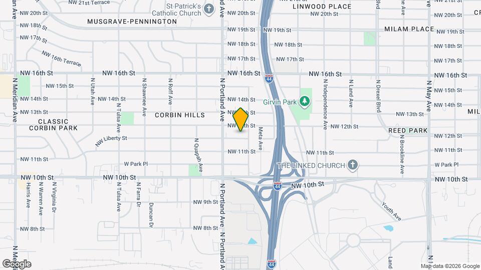 3613 NW Liberty St Map and Location Details