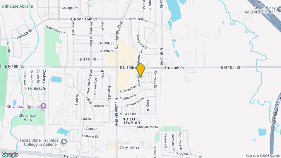 909 Bruce Way Map and Location Details