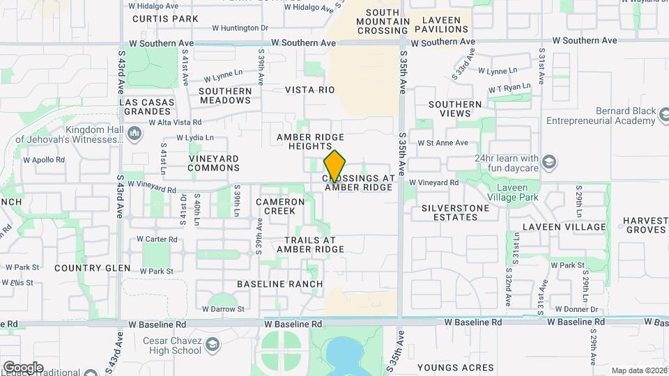6814 S 36th Ln Map and Location Details