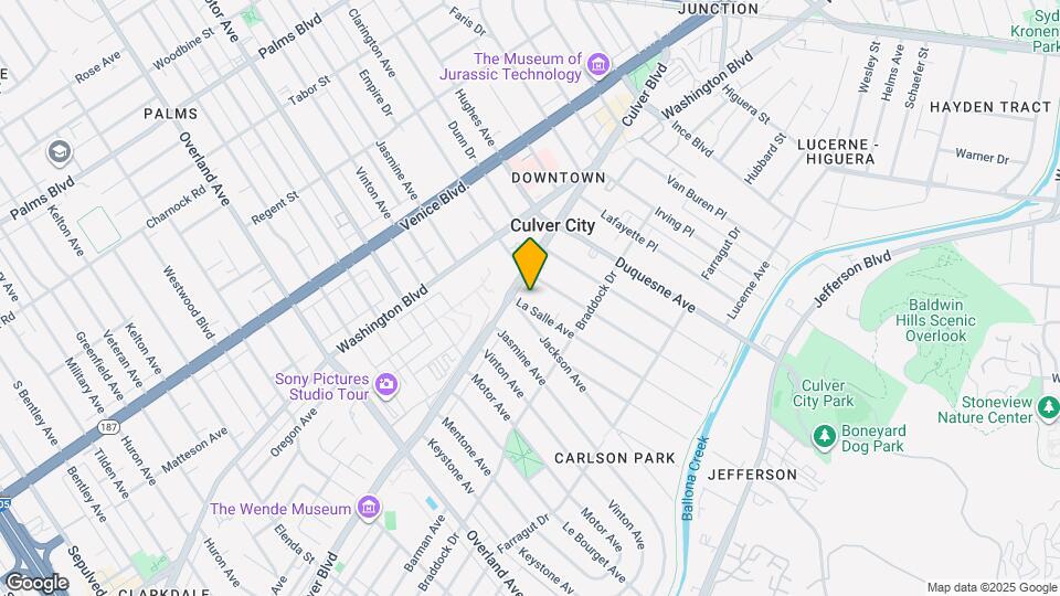 4014 La Salle Ave Map and Location Details