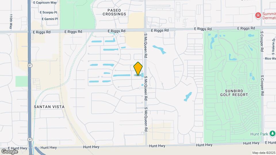 958 E Indian Wells Pl Mapa y Detalles de la Ubicación