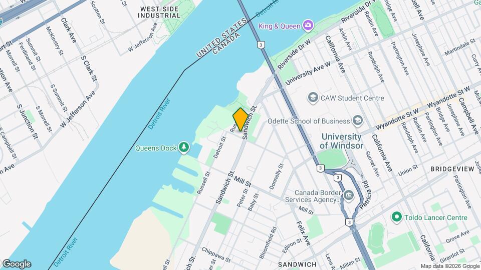 3092 Sandwich St. Map and Location Details