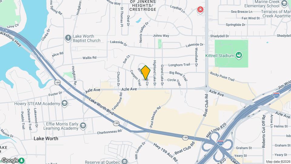 4109 Ridgecrest Cir Map and Location Details