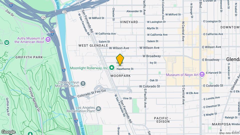 Triplex | Glendale | Non-Rent Control Map and Location Details