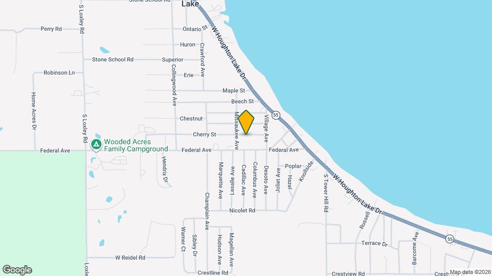 117 Cherry St Map and Location Details