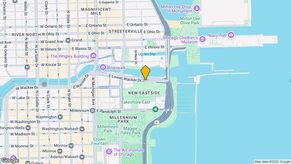 363 E Wacker Dr, Unit 7501 Map and Location Details