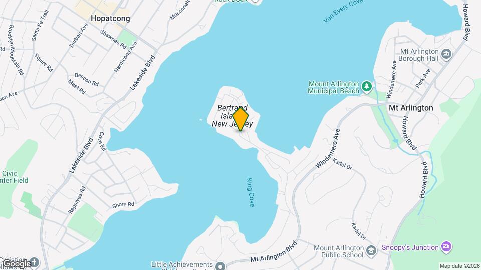 100 Bertrand Island Rd Map and Location Details