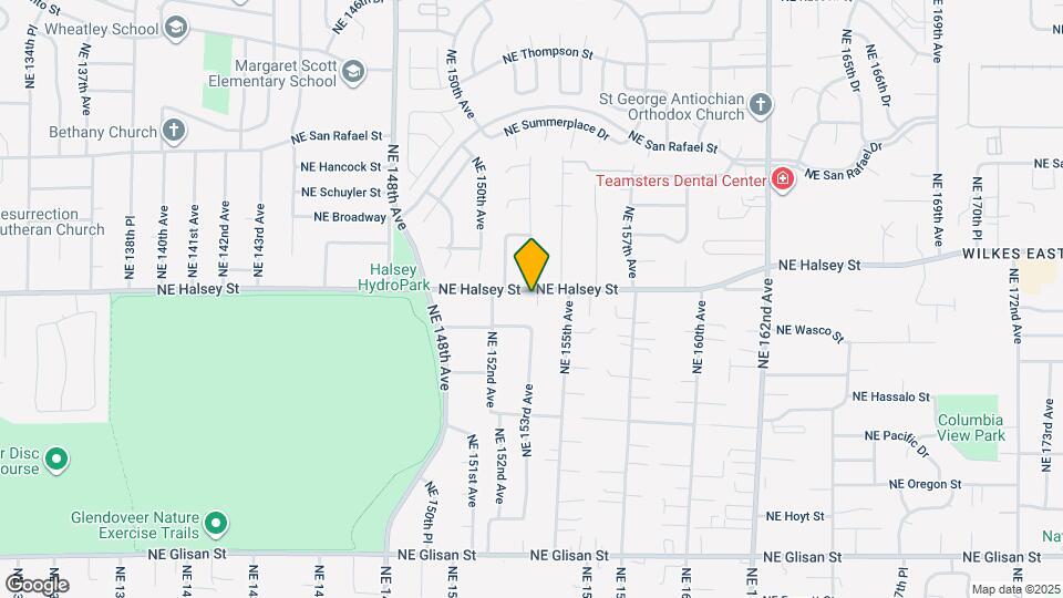 15324 NE Halsey St Map and Location Details