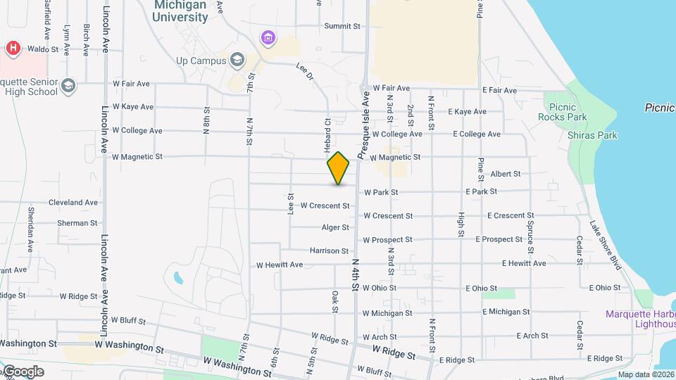 325 W Park St Map and Location Details