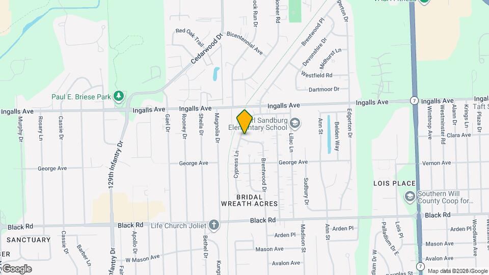 2315 Birchwood Ln Map and Location Details