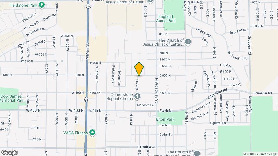 Oquirrh View Apartments Map and Location Details