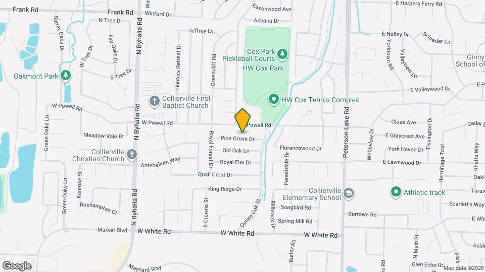 768 Pecan Grove Cove Map and Location Details