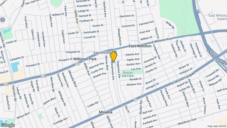 480 Pennsylvania Ave Map and Location Details