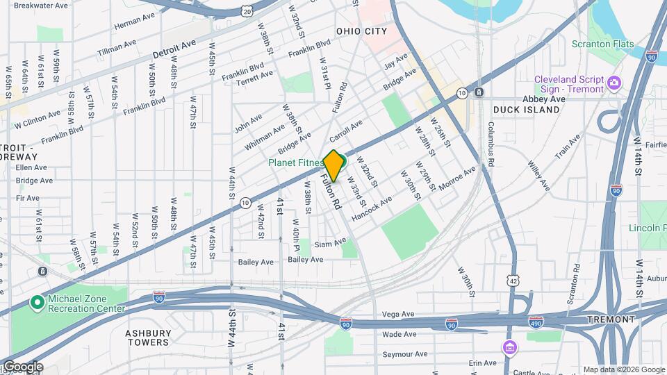 2071 Fulton Rd, Unit #3 Map and Location Details