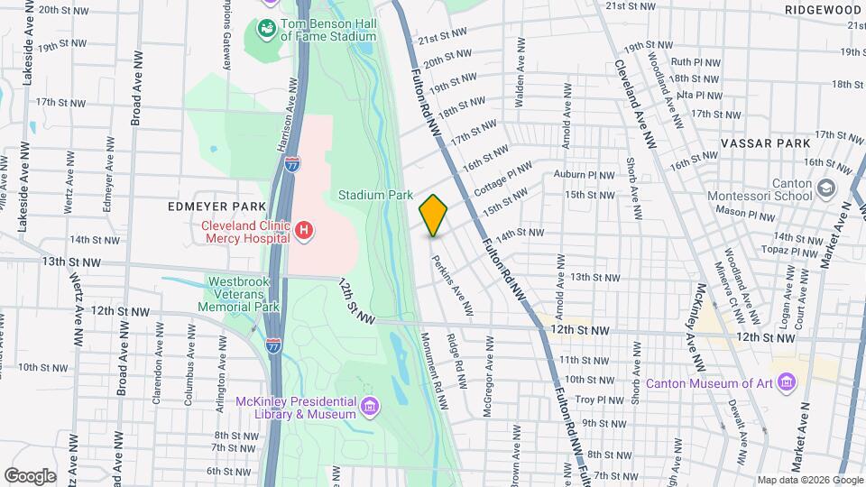 1446 Ridge Rd NW Map and Location Details