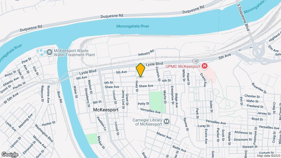 McKeesport Towers Mapa y Detalles de la Ubicación
