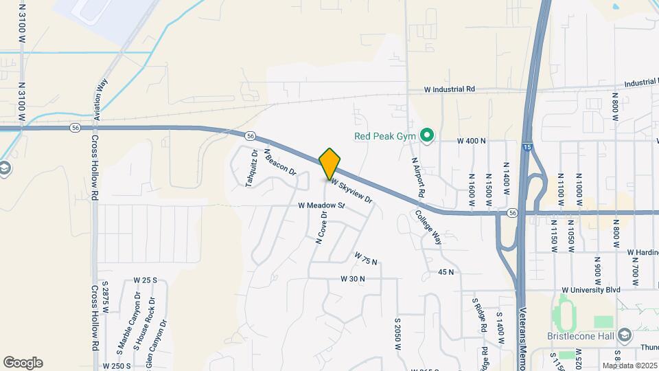2269 W Skyview Dr Map and Location Details
