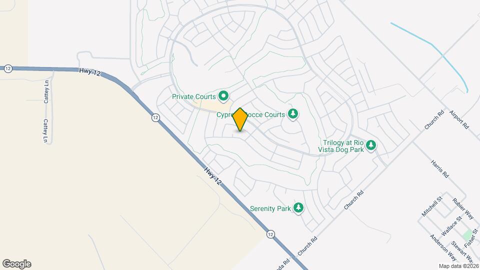 206 Cedar Ridge Dr Map and Location Details