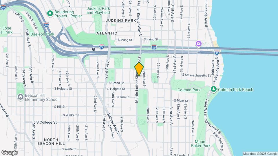 1728 Martin Luther King Jr Way S Mapa y Detalles de la Ubicación
