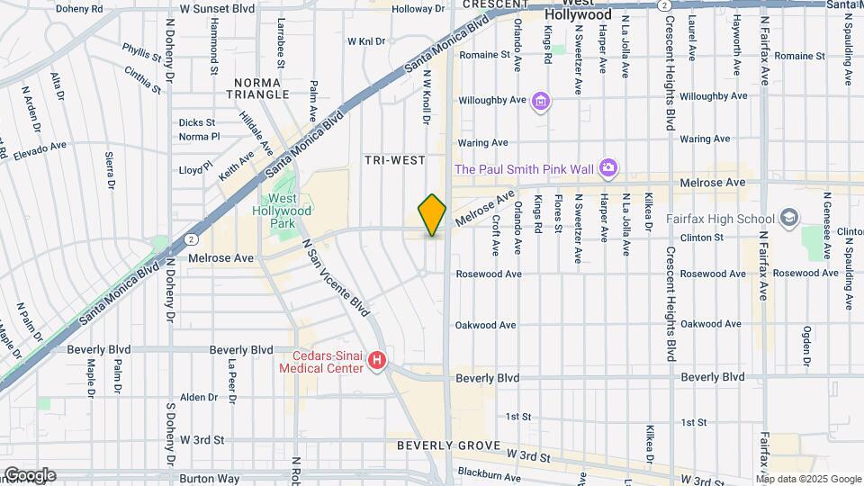 540 N W Knoll Dr Map and Location Details