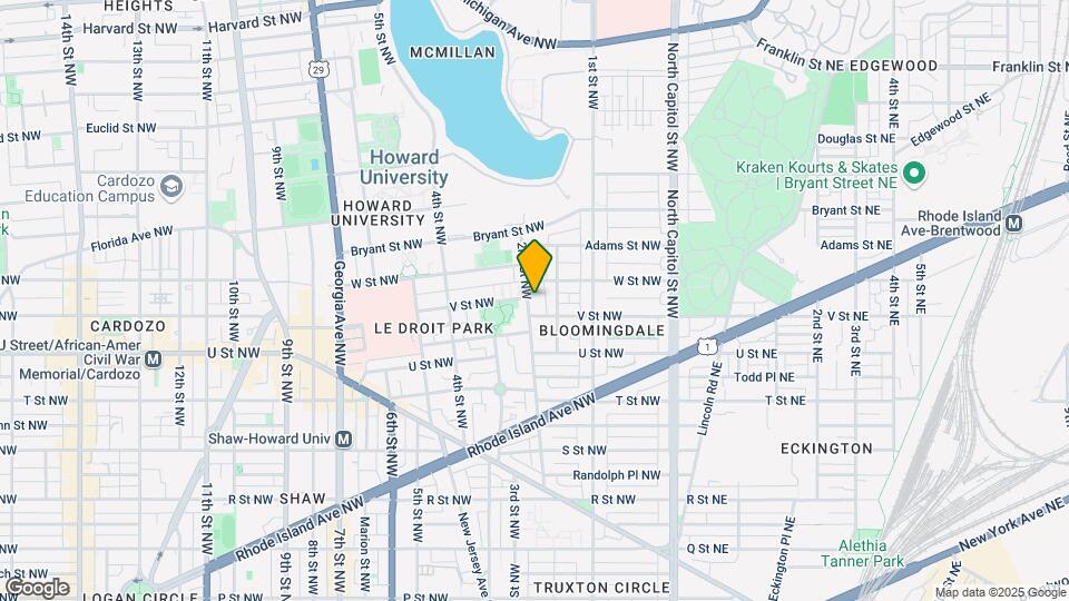 2115 2nd St NW Map and Location Details