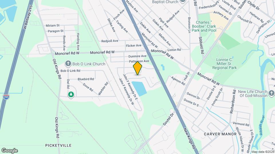 5941 Martin Luther King Dr Map and Location Details