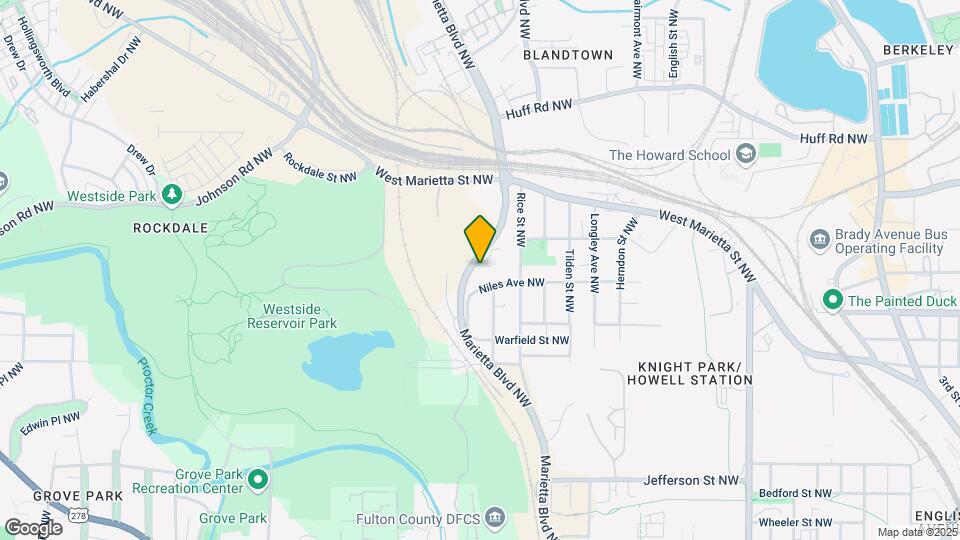 1079 Marietta Blvd NW Map and Location Details