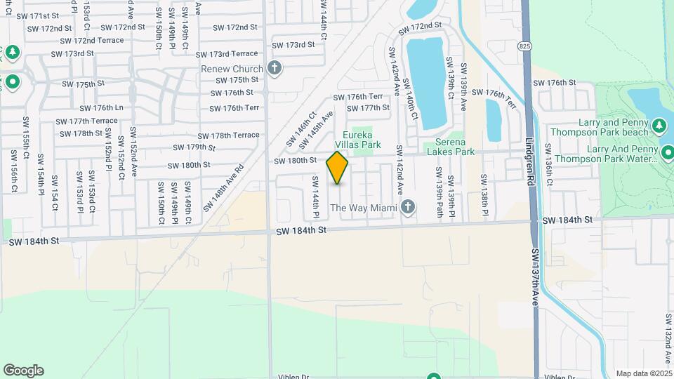 18204 SW 143rd Pl Map and Location Details