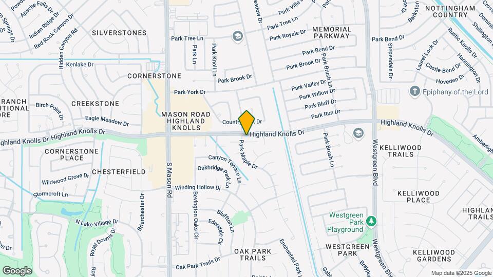 21630 Live Oaks Spring Dr Map and Location Details