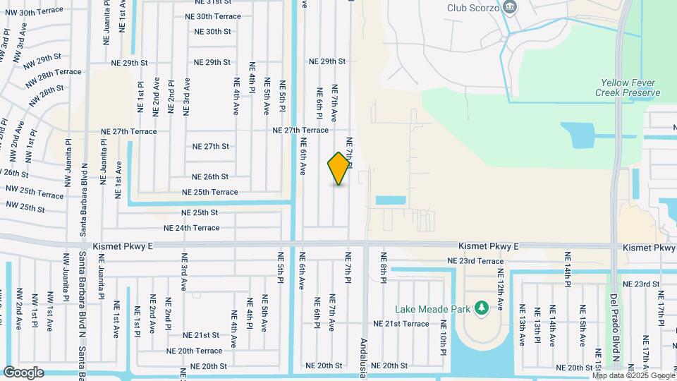 2519 NE 7th Ave Map and Location Details