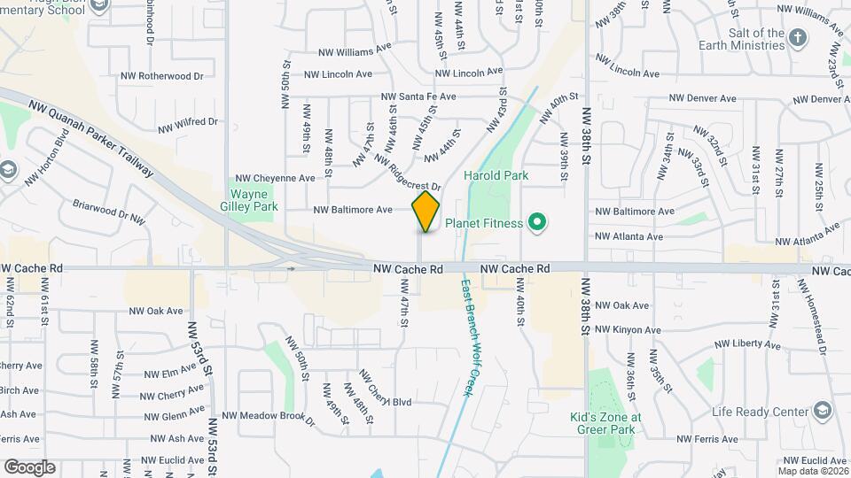 1415 NW 44th St Map and Location Details