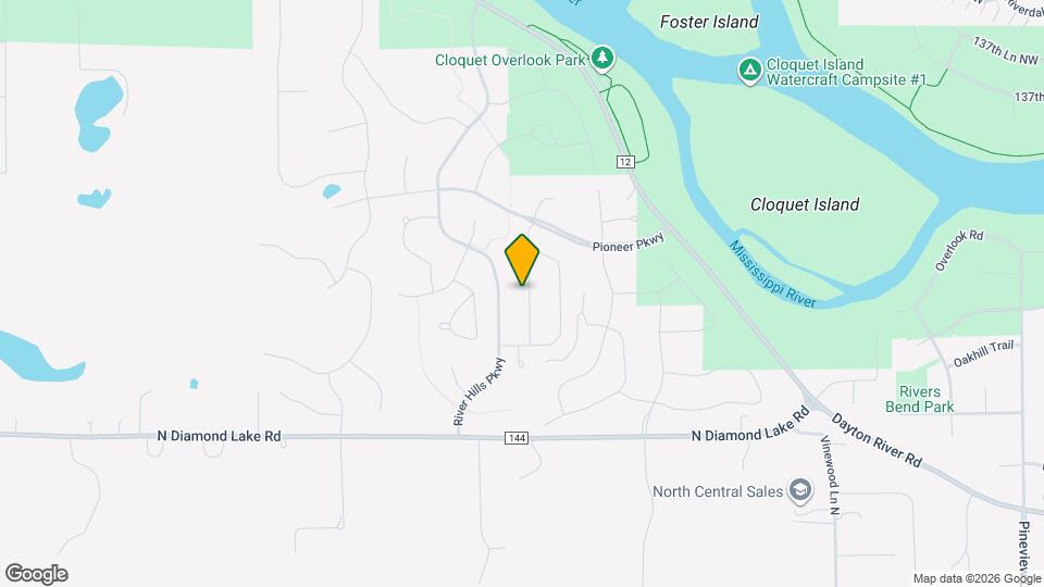 14377 Fernbrook Ln N Map and Location Details