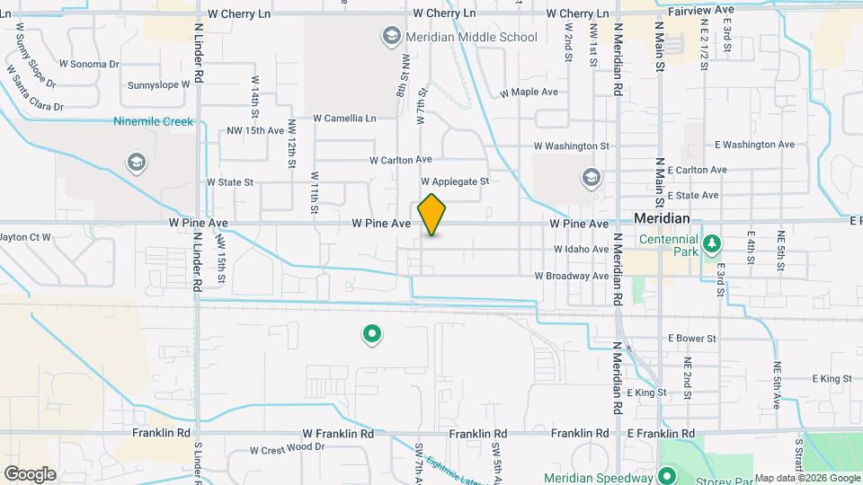 662 W Idaho Ave Map and Location Details