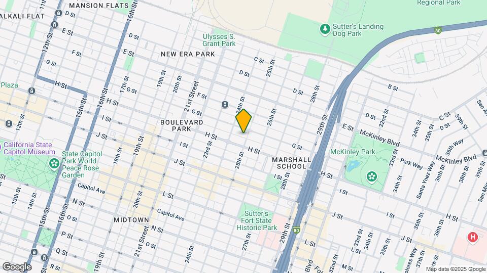 714 25th St Mapa y Detalles de la Ubicación