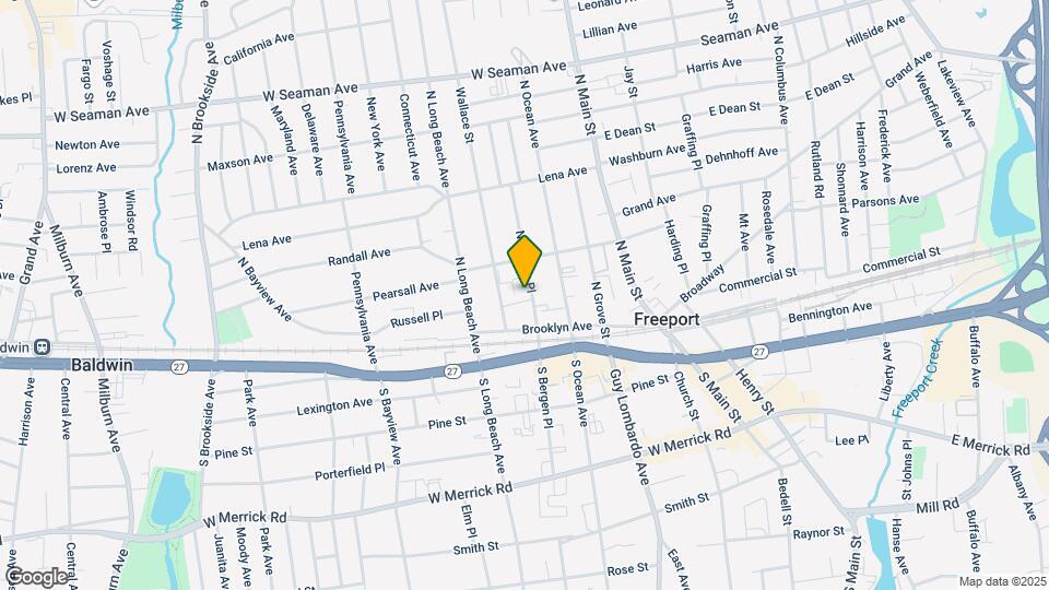 41 N Bergen Pl Map and Location Details