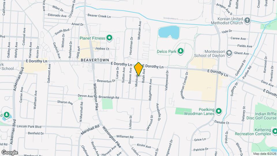 3036 Mohican Ave Map and Location Details