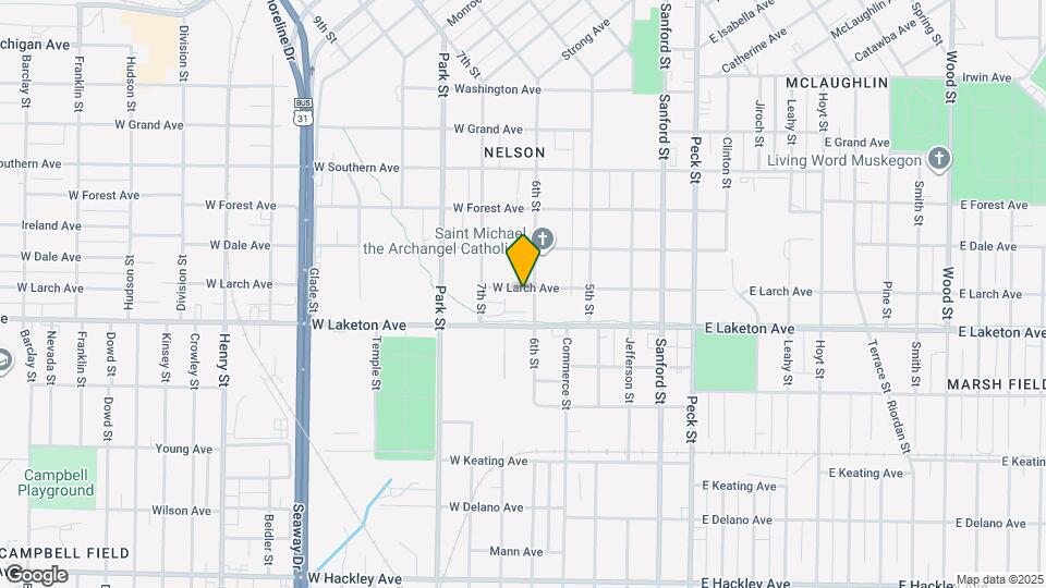 297 W Larch Ave Map and Location Details