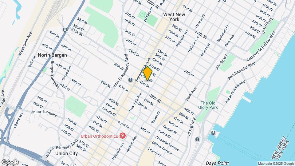 316 49th St Map and Location Details
