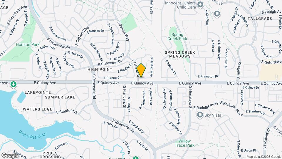 4290 S Halifax Way Map and Location Details