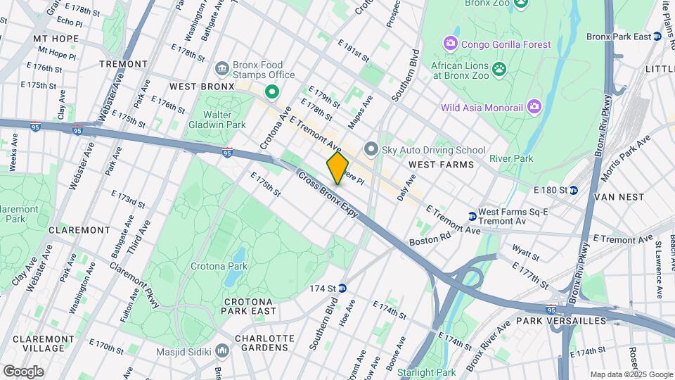 850 Fairmount Pl Map and Location Details