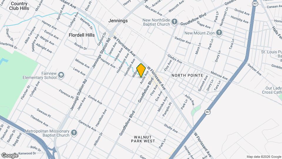 5721 Acme Ave Map and Location Details