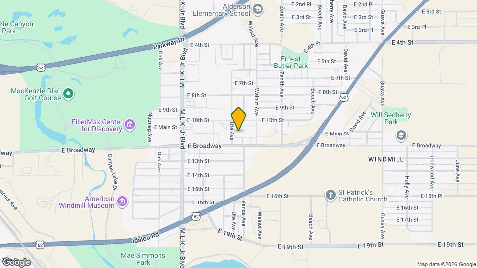 2207 E Main St Map and Location Details