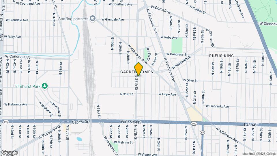 4276 N 27th St Map and Location Details