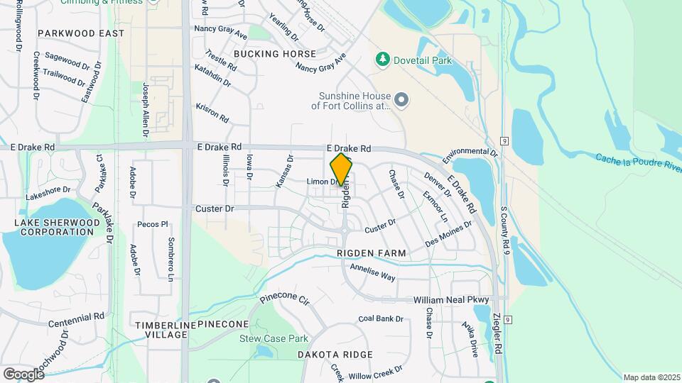 2715 Rigden Pkwy Map and Location Details