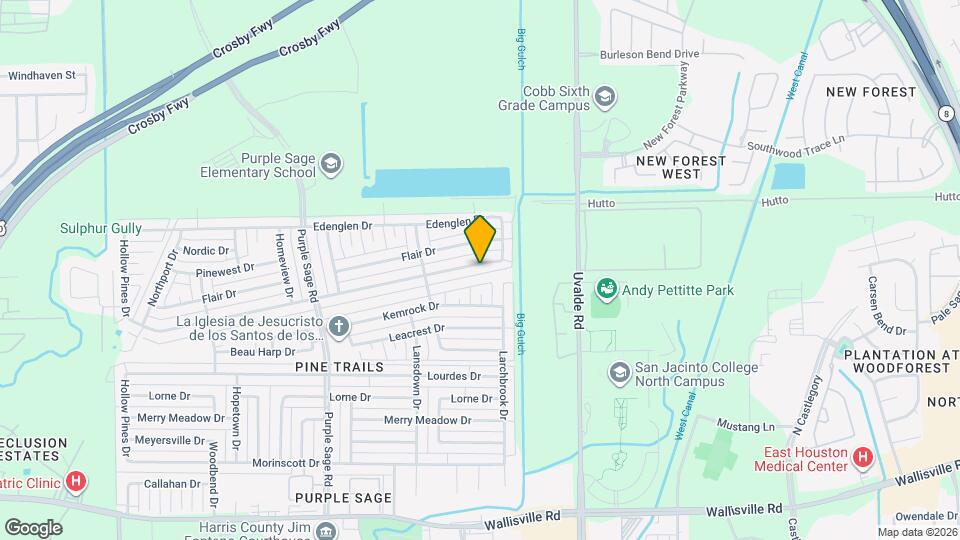 14646 Dartwood Dr Map and Location Details