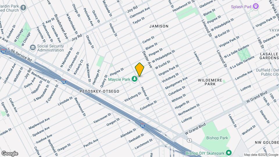 3815 W Euclid St Mapa y Detalles de la Ubicación