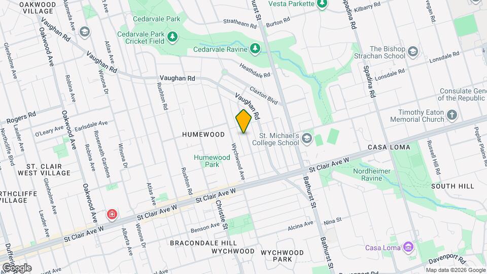 86 Kenwood Av Map and Location Details