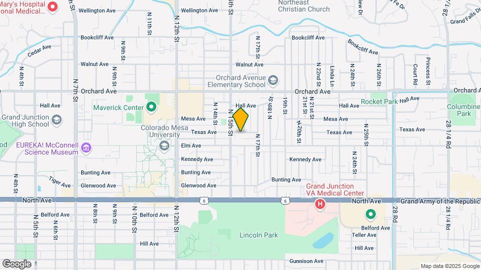 1541 Texas Ave Map and Location Details